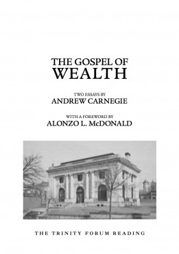 the gospel of wealth by andrew carnegie summary